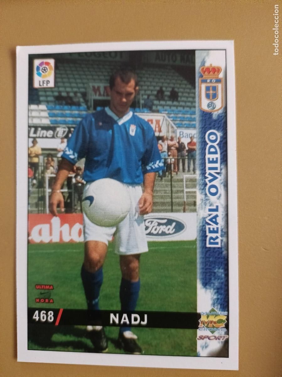 Collectionnisme Cartes &agrave; collectionner anciennes: nadj, liga 98 99 ultima hora
