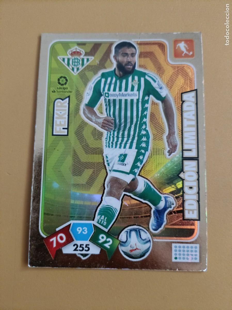 Coleccionismo cromos antiguos: fekir, 19 20 edicion limitada - Foto 1