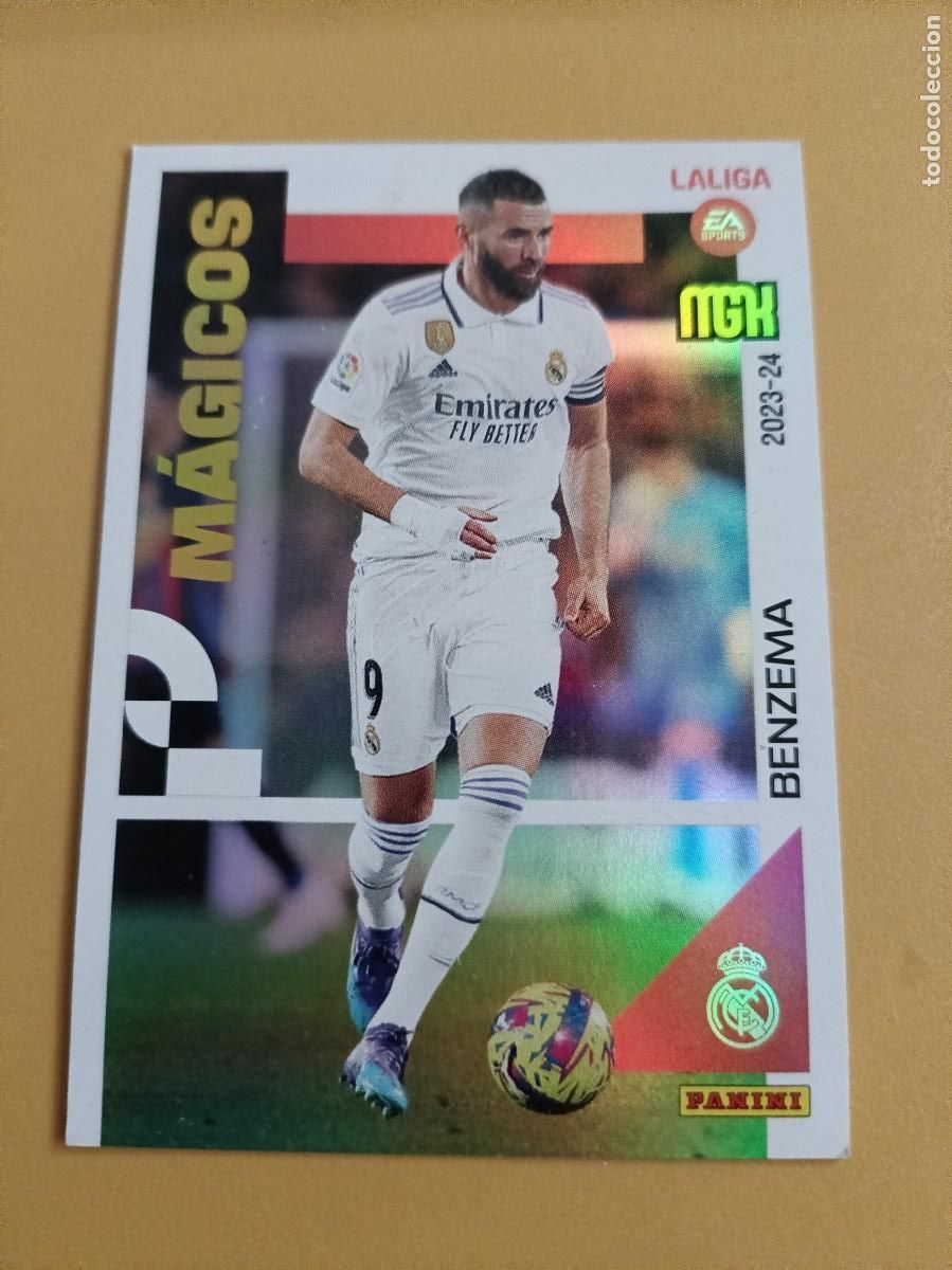 Coleccionismo cromos antiguos: benzema, megacracks 23 24 magicos - Foto 1