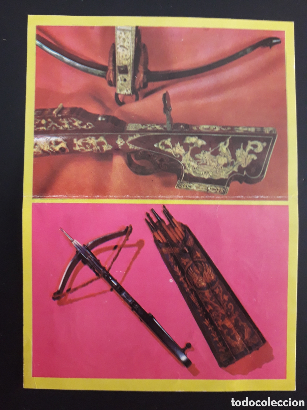 Coleccionismo cromos antiguos: BALLESTAS, HISTORIA DE LAS ARMAS, N&deg; 26 DOBLE ED ESTE 1971 DESPEGADO PEDIDO M&Iacute;NIMO 3&euro;