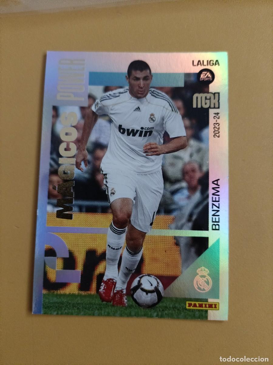 Coleccionismo cromos antiguos: benzema, megacracks 23 24 magicos power - Foto 1