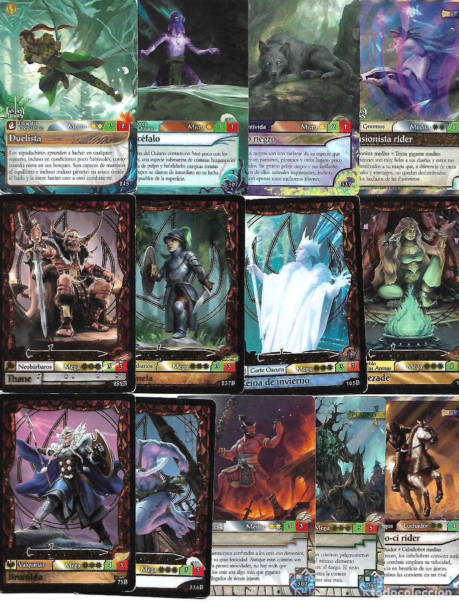 Coleccionismo cromos antiguos: 13 CROMOS DE FANTASY RIDERS - Foto 1