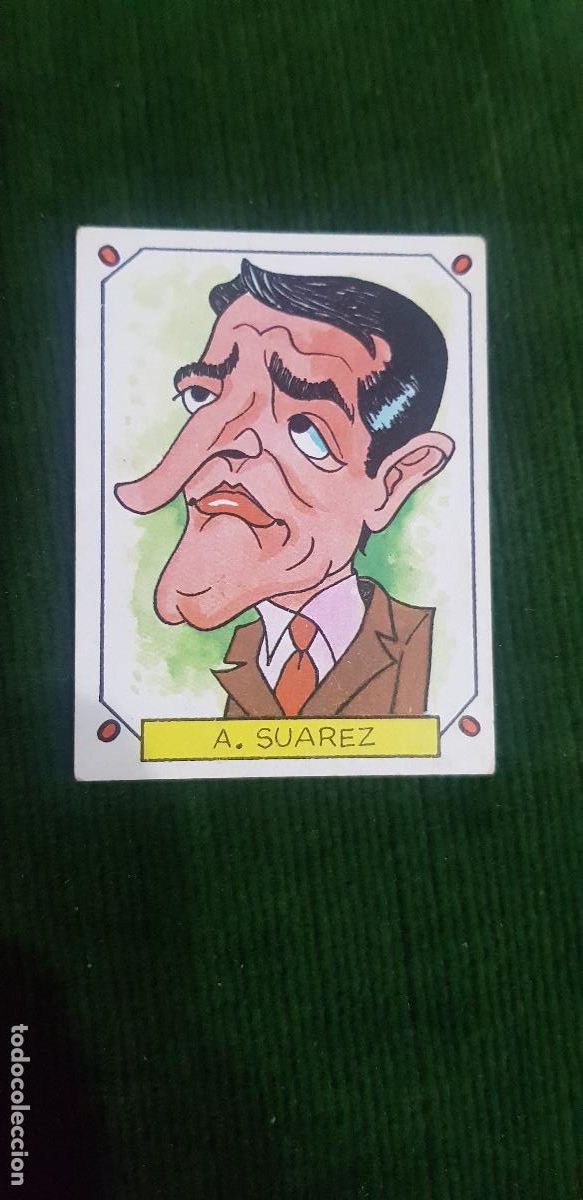 Coleccionismo cromos antiguos: CARICATURAS 22- A.SUAREZ - Foto 1