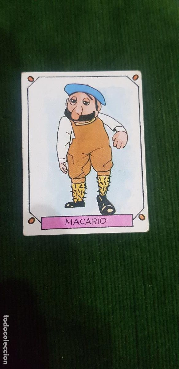 Coleccionismo cromos antiguos: CARICATURAS 22- MACARIO - Foto 1