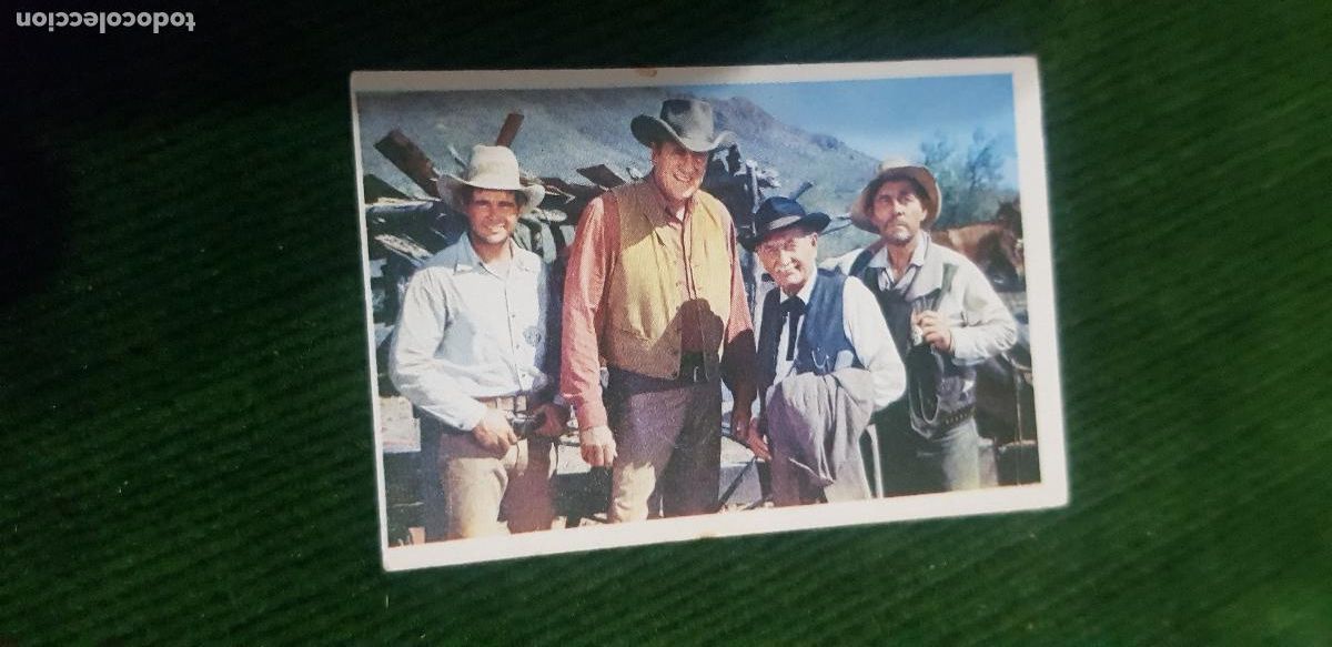 Coleccionismo cromos antiguos: FIGURAS EDICIONES ESTE 1975-- JAMES ARNESS - Foto 1