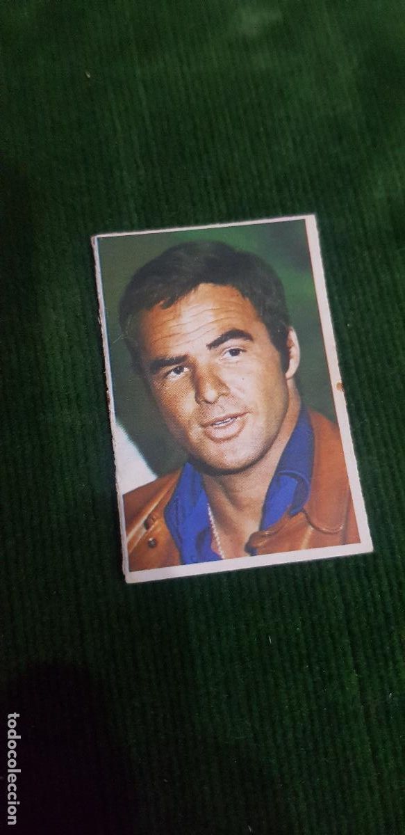 Coleccionismo cromos antiguos: FIGURAS EDICIONES ESTE 1975-- BURT REYNOLDS - Foto 1