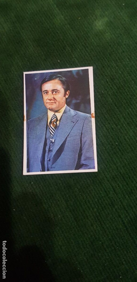 Coleccionismo cromos antiguos: FIGURAS EDICIONES ESTE 1975- ROBERT VAUGHN - Foto 1
