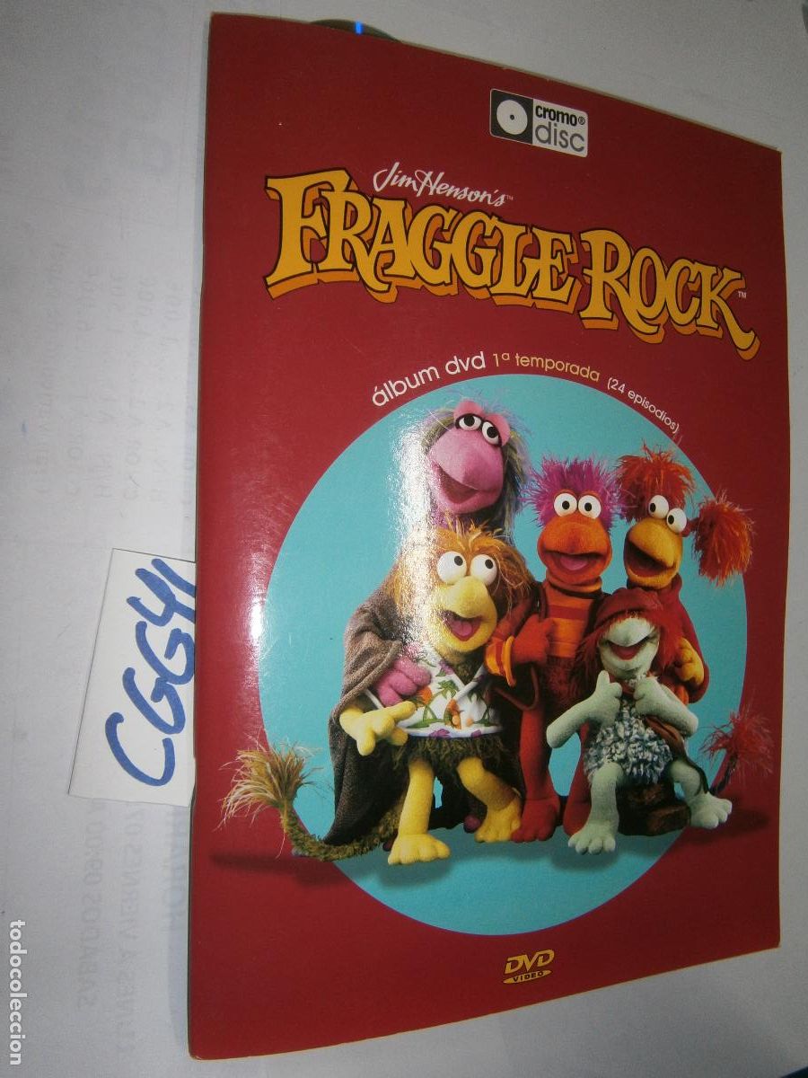 Coleccionismo Cromos antiguos: ALBUM DVD FRAGGLE ROCK