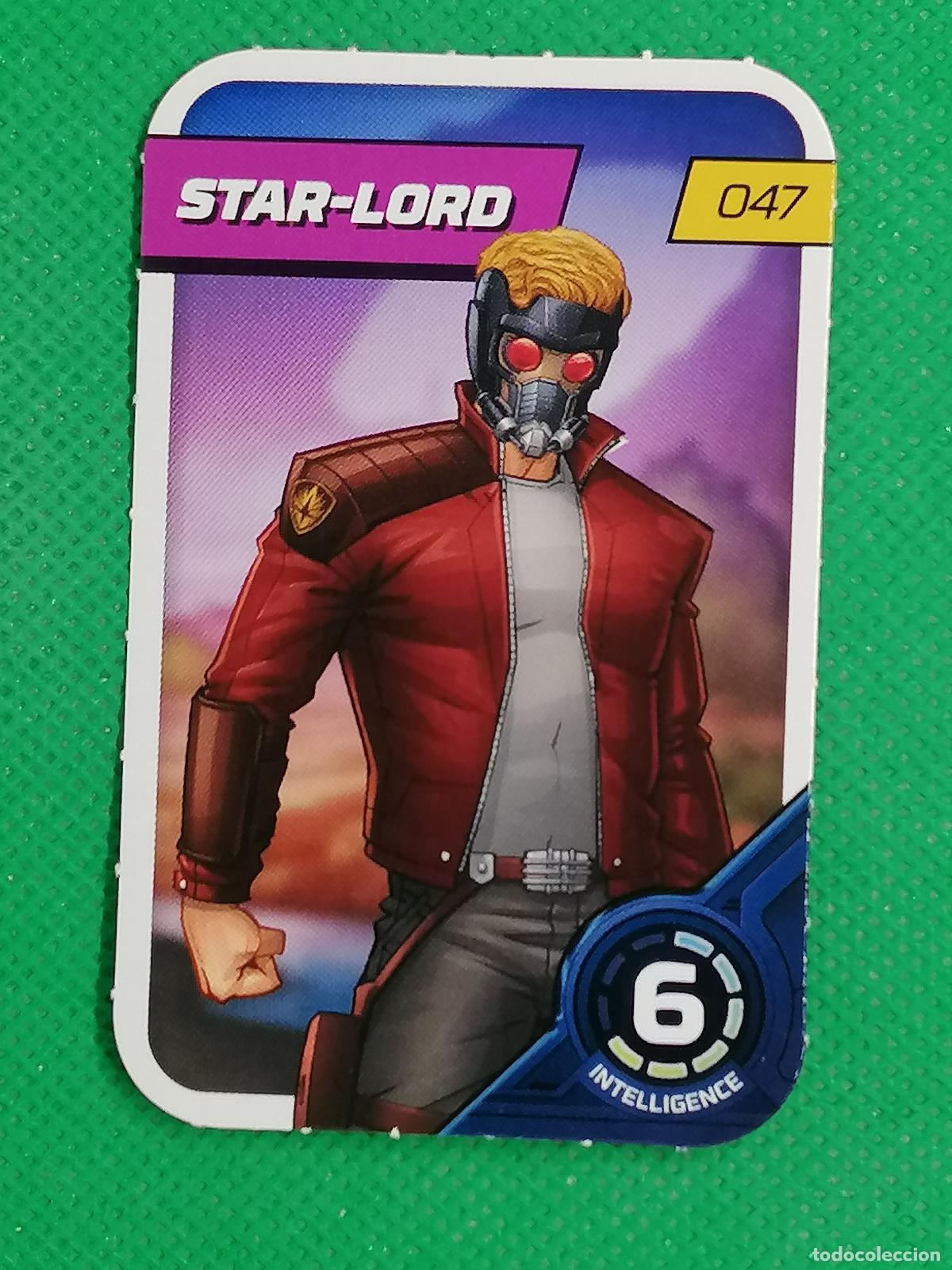 Coleccionismo cromos antiguos: 47 STAR LORD ⚽ 2023 MARVEL LECLERC ⚽ - Foto 1