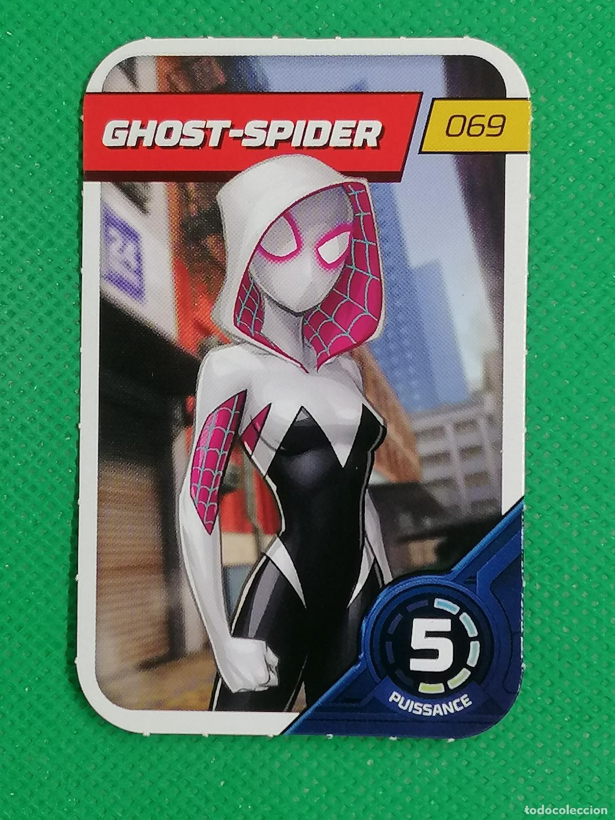 Coleccionismo cromos antiguos: 69 GHOST SPIDER ⚽ 2023 MARVEL LECLERC ⚽ - Foto 1
