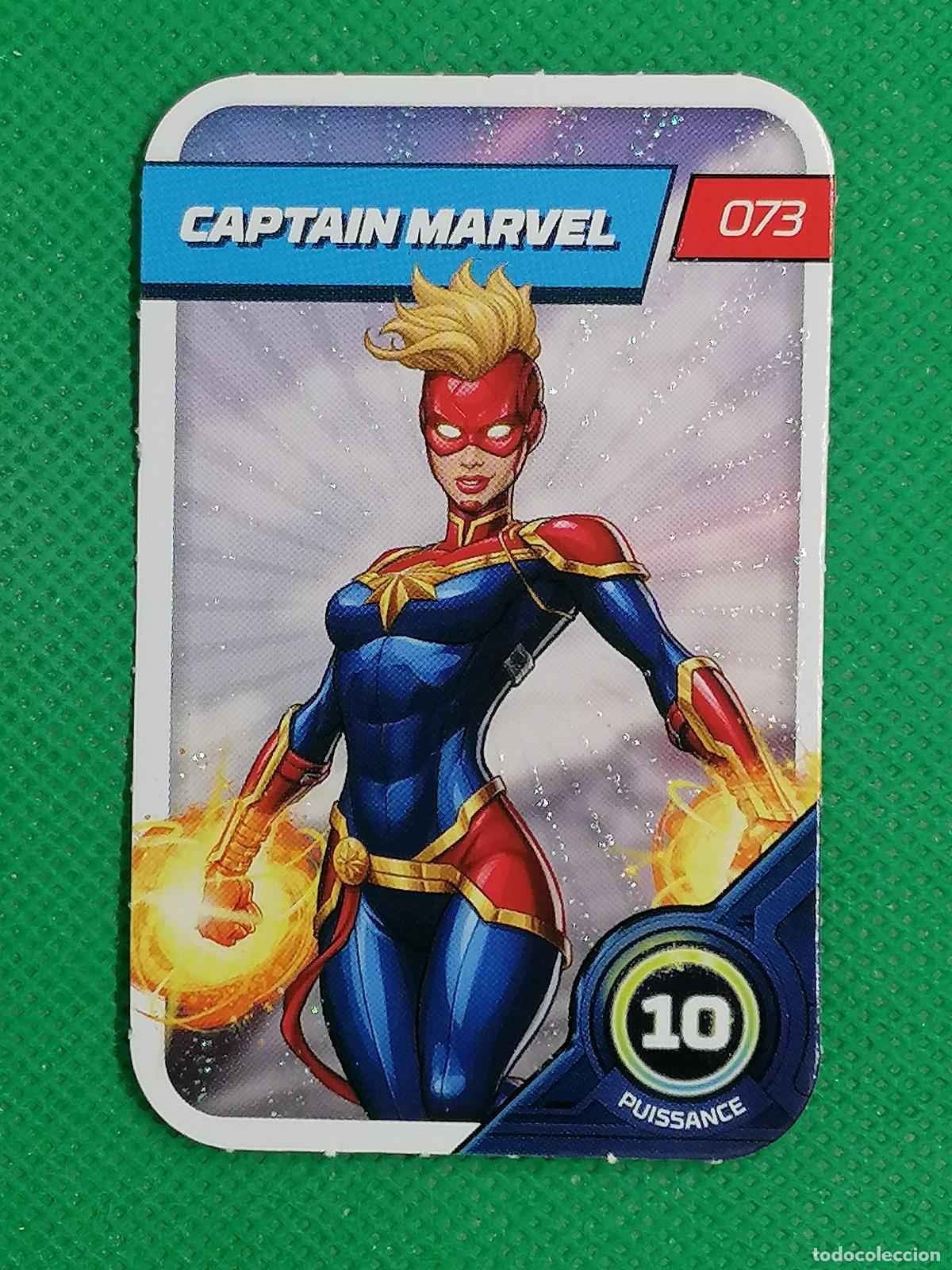 Coleccionismo cromos antiguos: 73 CAPTAIN MARVEL ⚽ 2023 MARVEL LECLERC ⚽ - Foto 1