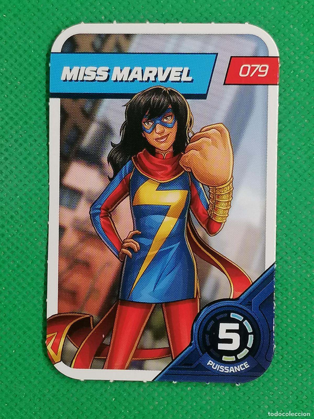Coleccionismo cromos antiguos: 79 MISS MARVEL ⚽ 2023 MARVEL LECLERC ⚽ - Foto 1