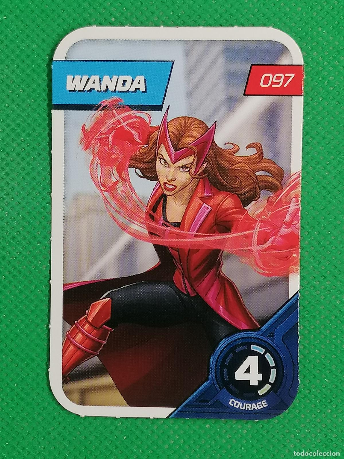 Coleccionismo cromos antiguos: 97 WANDA ⚽ 2023 MARVEL LECLERC ⚽ - Foto 1