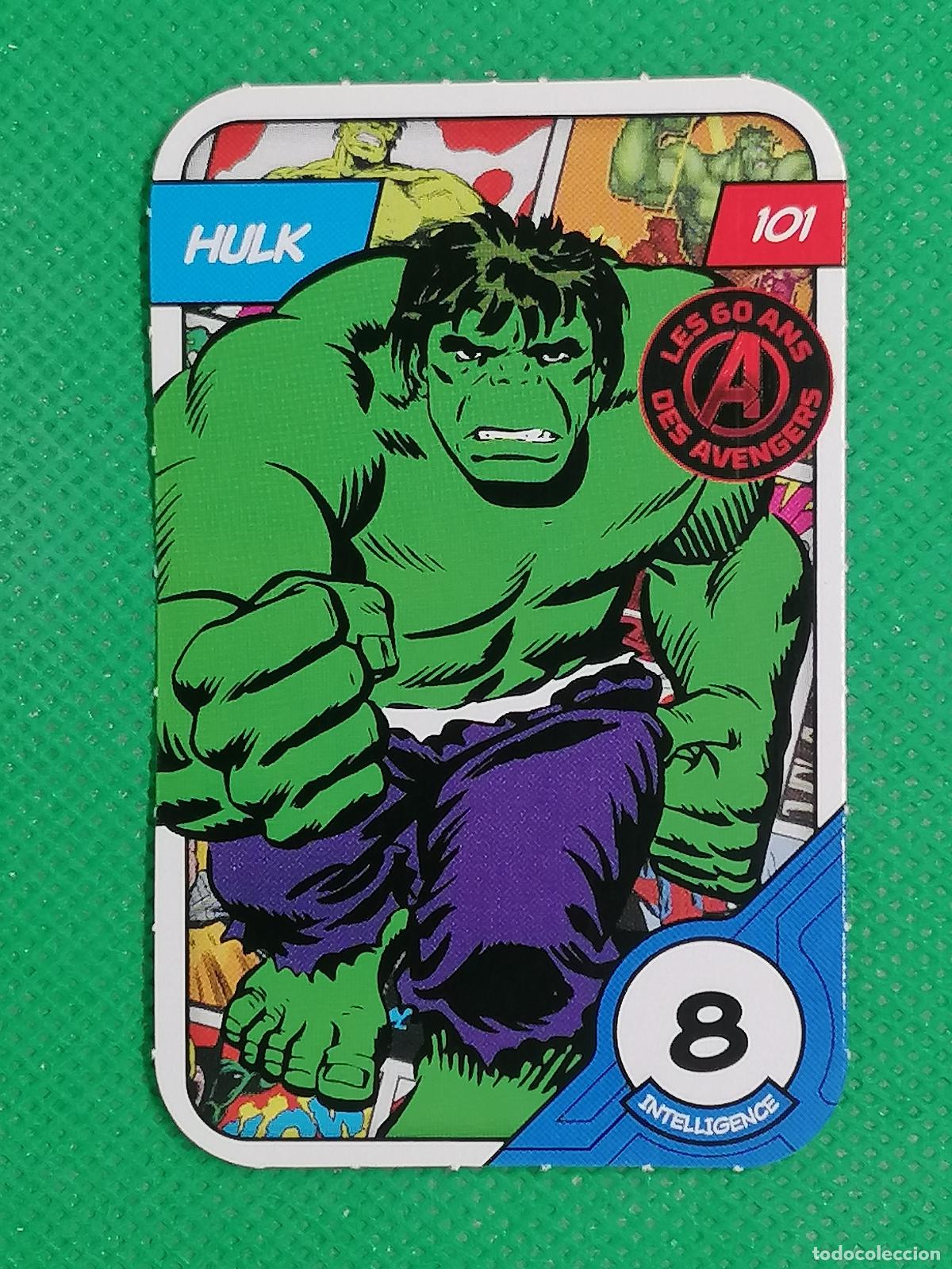Coleccionismo cromos antiguos: 101 HULK ⚽ 2023 MARVEL LECLERC ⚽ - Foto 1