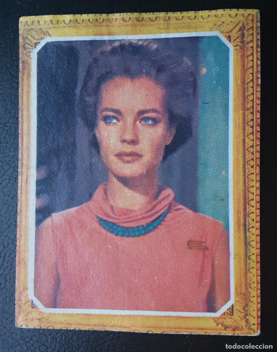 Coleccionismo Cromos antiguos: CROMO PERUANO DE ROMY SCHNEIDER, DEL &Aacute;LBUM MIS FAVORITOS 1979