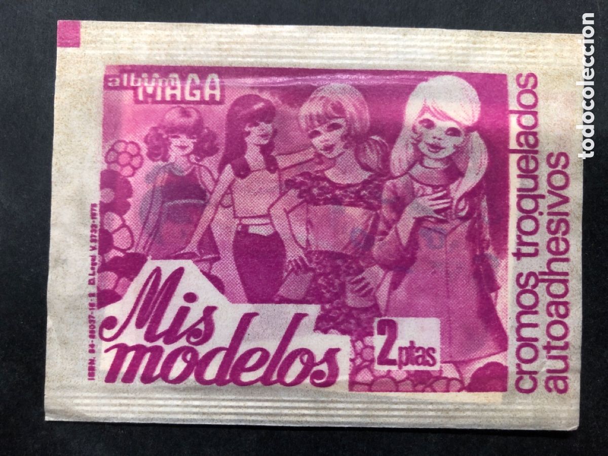Colecionismo Cromos antigos: SOBRE SIN ABRIR ALBUM MIS MODELOS EDITORIAL MAGA