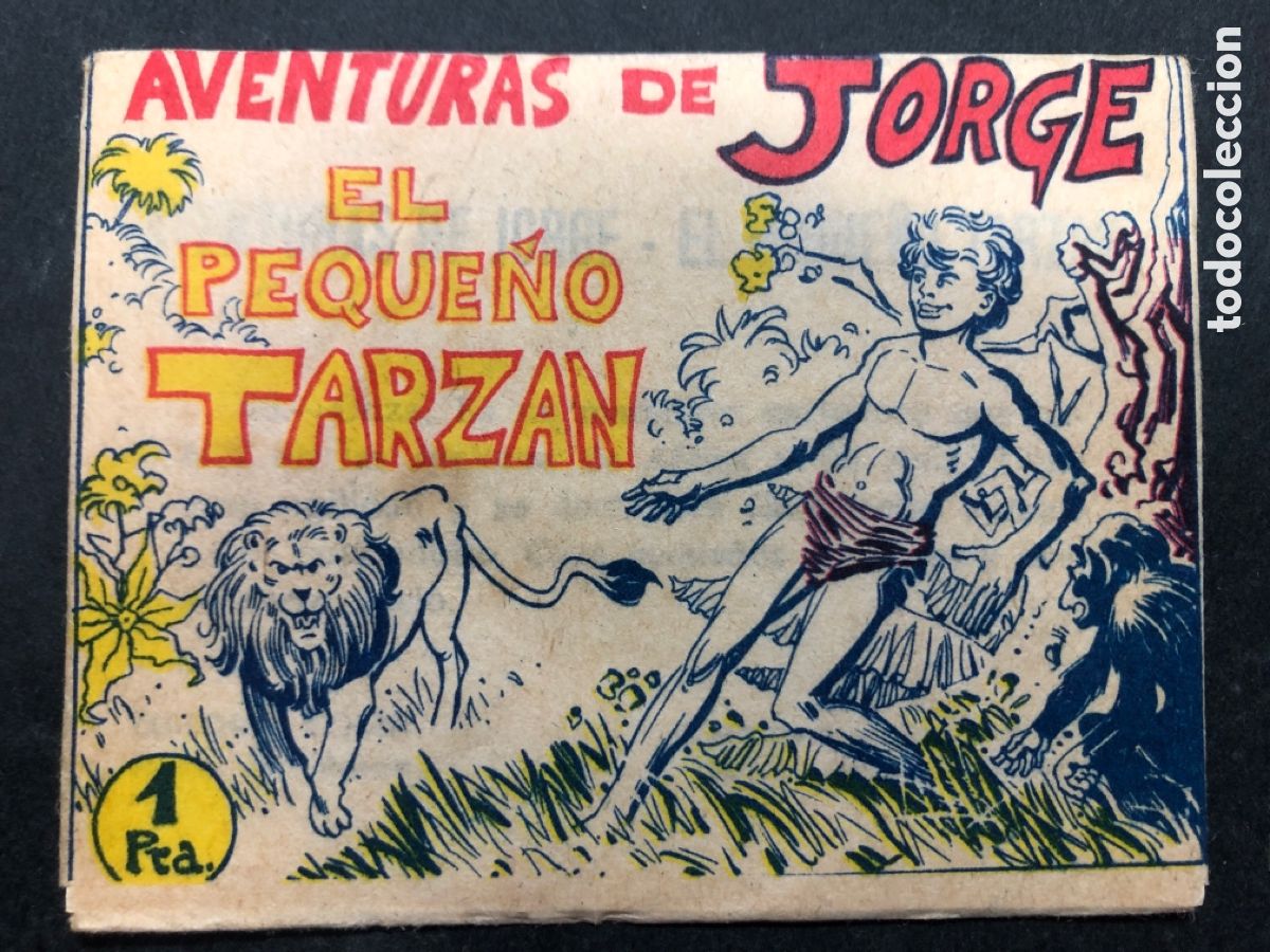 Colecionismo Cromos antigos: SOBRE SIN ABRIR ALBUM AVENTURAS DE JORGE EL PEQUE&Ntilde;O TARZAN EDITORIAL COSTA