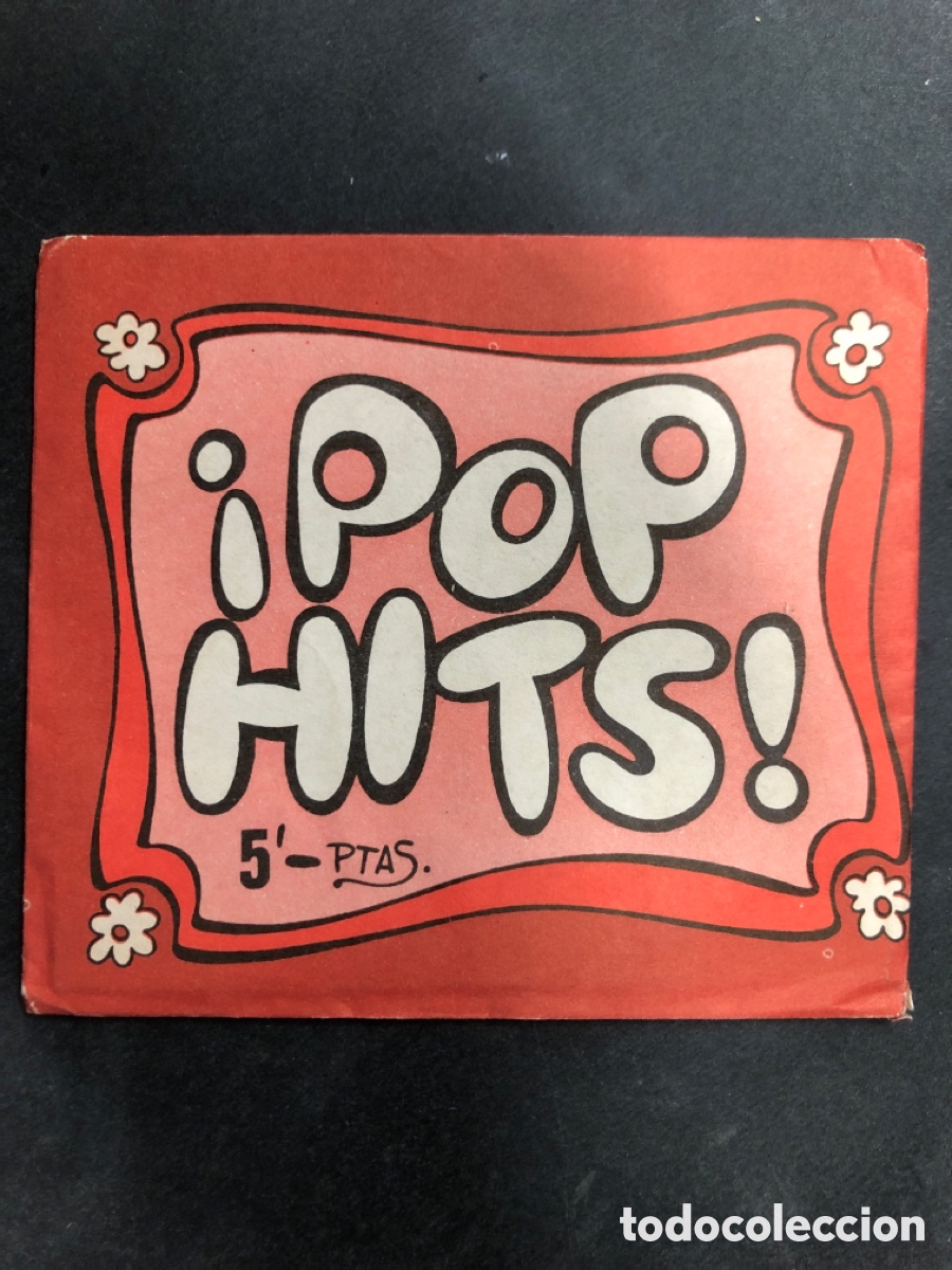 Colecionismo Cromos antigos: SOBRE SIN ABRIR ALBUM POP HITS EDITORIAL CRD