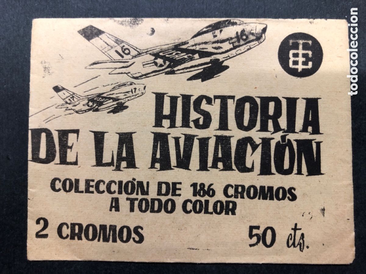 Colecionismo Cromos antigos: SOBRE SIN ABRIR ALBUM HISTORIA DE LA AVIACION EDITORIAL TORAY