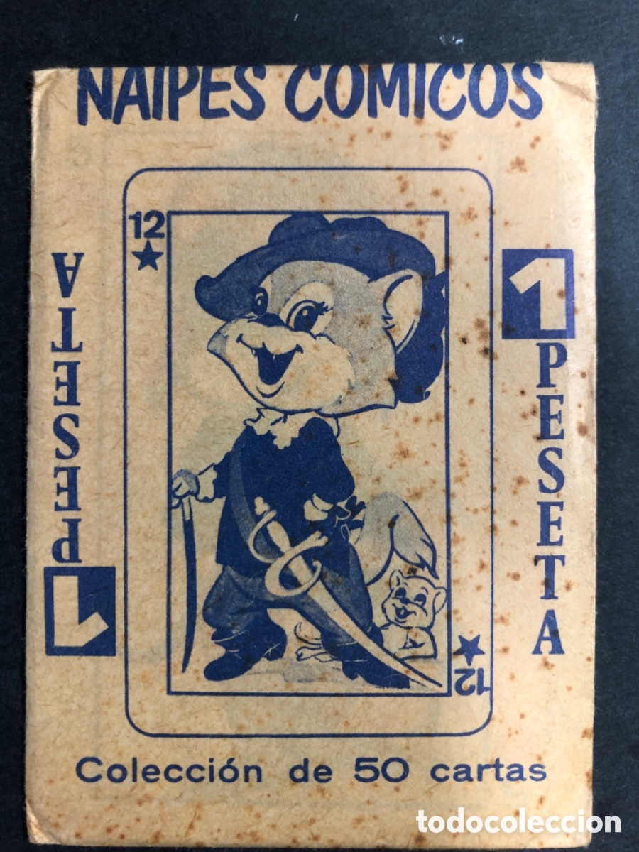 Colecionismo Cromos antigos: SOBRE SIN ABRIR NAIPES COMICOS EDITORIAL TAMAYO