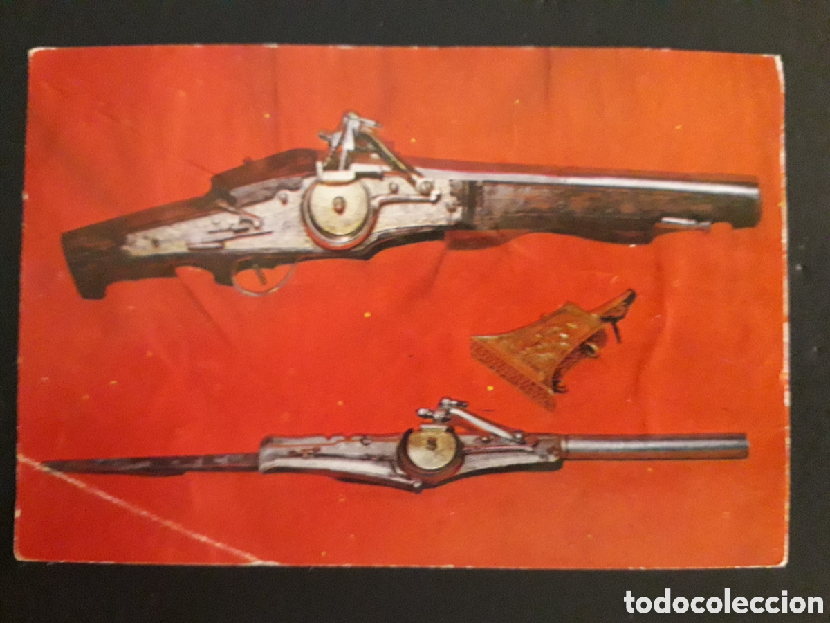 Collectionnisme Cartes &agrave; collectionner anciennes: PISTOLA HISTORIA DE LAS ARMAS, N&deg; 121 ED ESTE 1971 DESPEGADO, DOBLEZ PEDIDO M&Iacute;NIMO 3&euro;