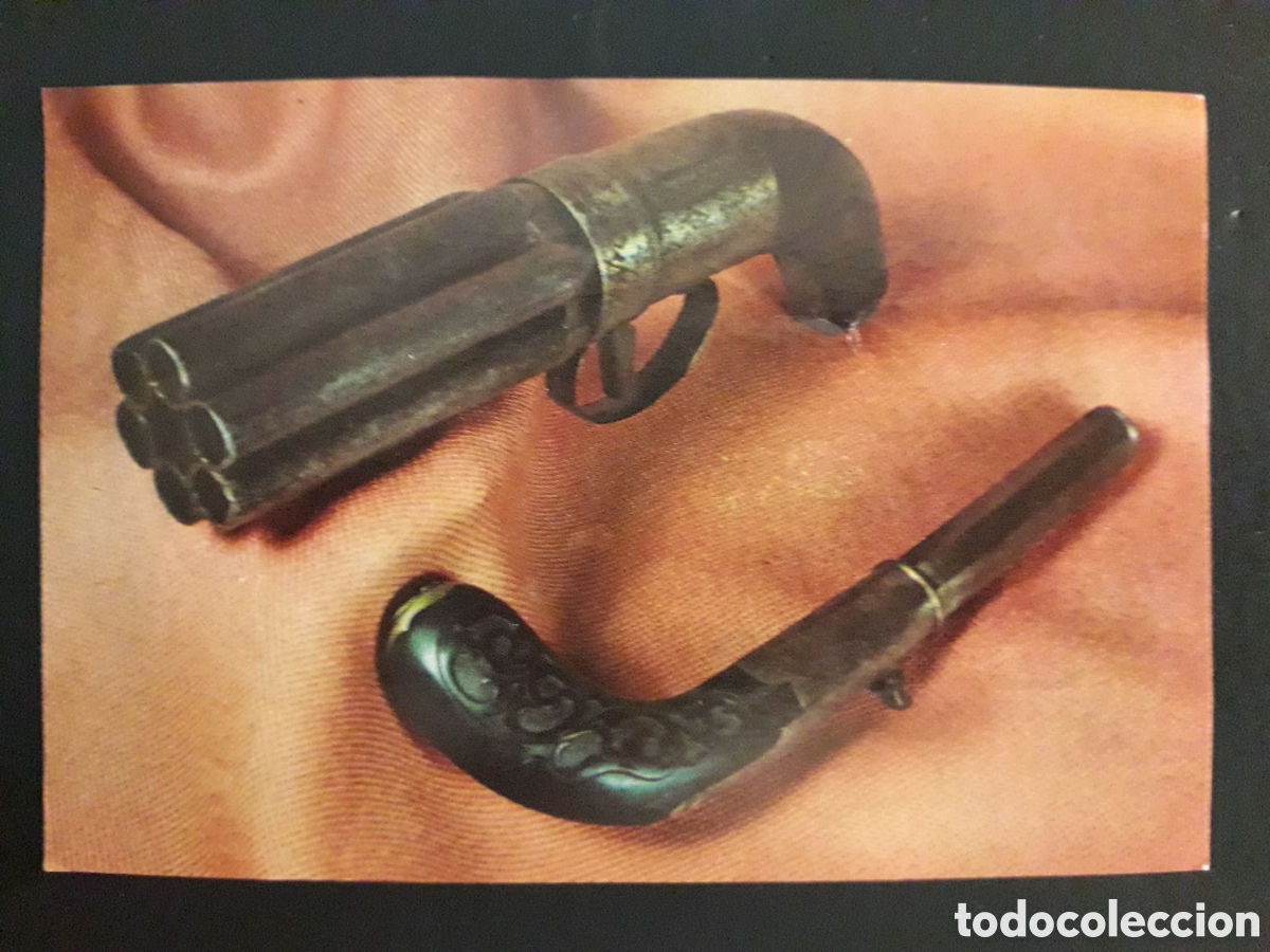 Collectionnisme Cartes &agrave; collectionner anciennes: PISTOLA HISTORIA DE LAS ARMAS, N&deg; 98 ED ESTE 1971 DESPEGADO PEDIDO M&Iacute;NIMO 3&euro;