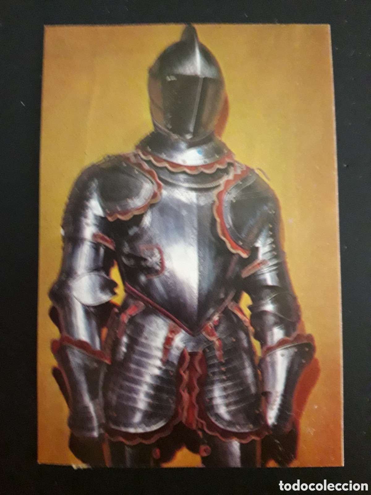Collectionnisme Cartes &agrave; collectionner anciennes: ARMADURA HISTORIA DE LAS ARMAS, N&deg; 81 ED ESTE 1971 DESPEGADO PEDIDO M&Iacute;NIMO 3&euro;