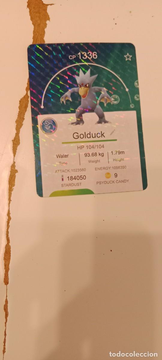 Sammeln alte Sammelbilder: C-CR CROMO FICHA POKEMON GO GOLDUCK