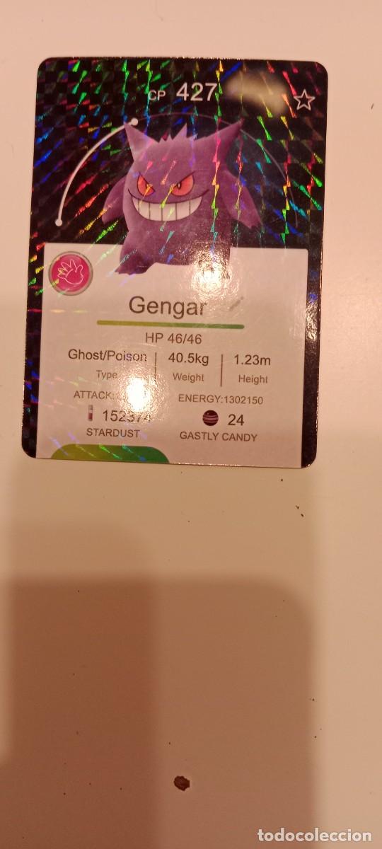 Collectionnisme Cartes &agrave; collectionner anciennes: C-CR CROMO FICHA POKEMON GO GENGAR
