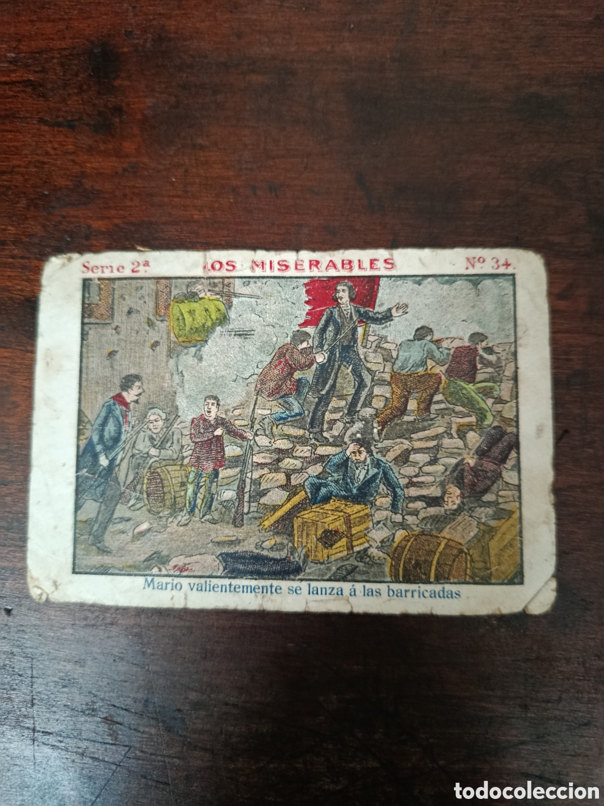 Coleccionismo cromos antiguos: Cromo los miserables n34 serie 2 - Foto 1