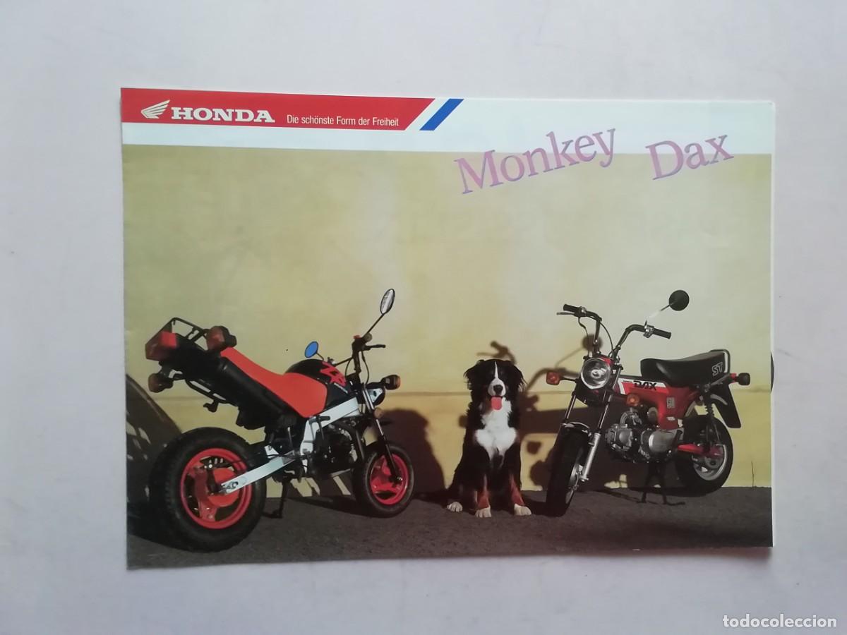 Coleccionismo cromos antiguos: CATALOGO MOTO HONDA MONKEY DAX - Foto 1