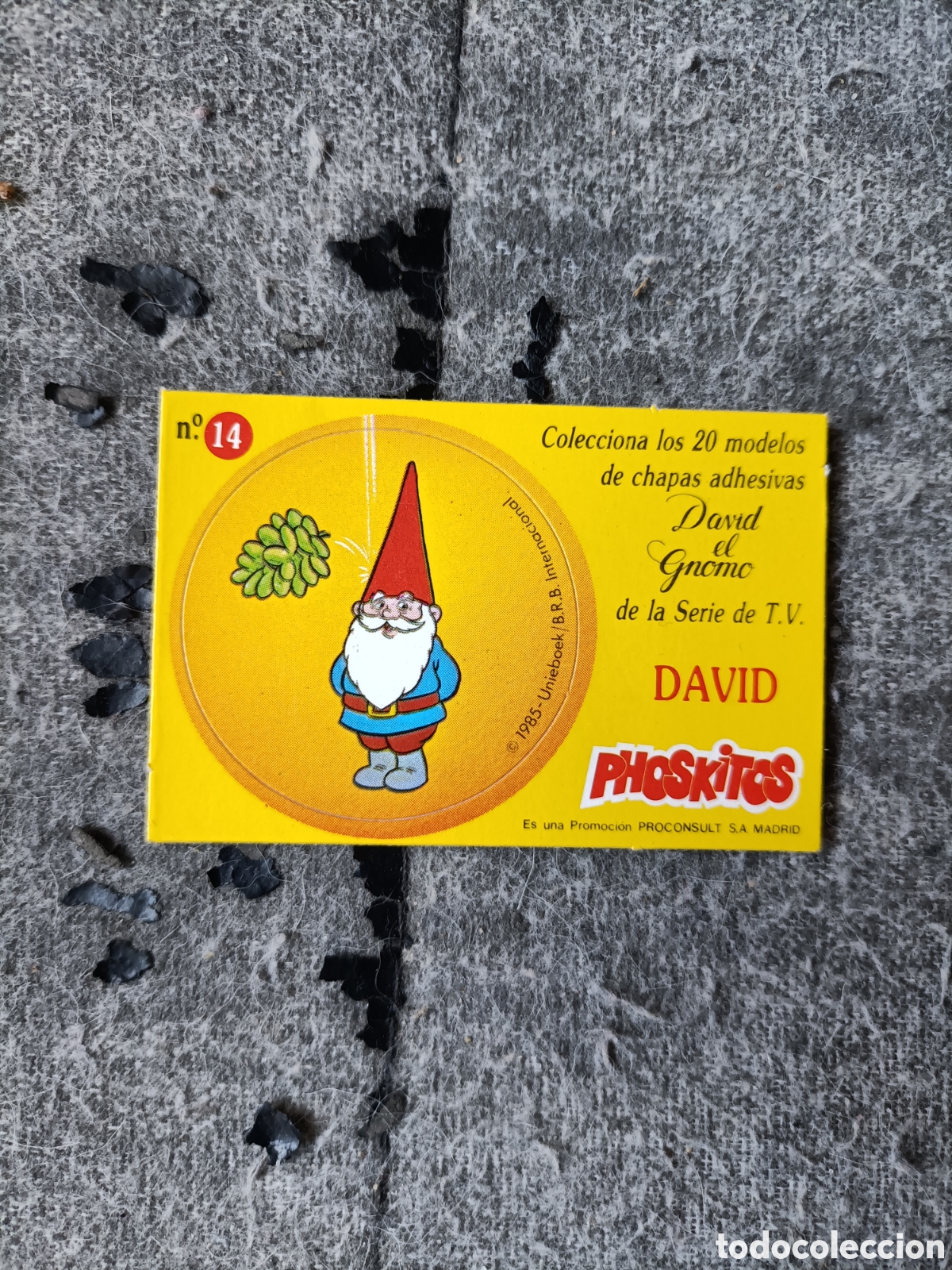 Coleccionismo cromos antiguos: Cromo 4 - Colecci&oacute;n David el Gnomo de Phoskitos. - Foto 1