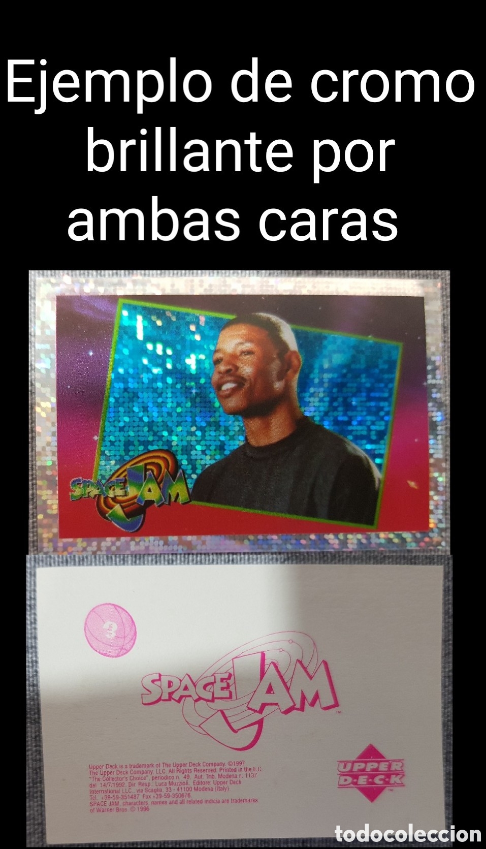 Coleccionismo cromos antiguos: LOTE 275 CROMOS SPACE JAM UPPER DECK - Foto 4