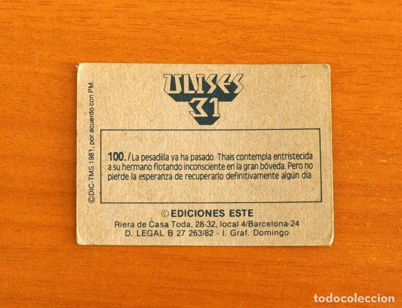 Coleccionismo cromos antiguos: Ulises 31 - Cromo N&ordm; 100 - Ediciones Este A&ntilde;o 1981 - Foto 2