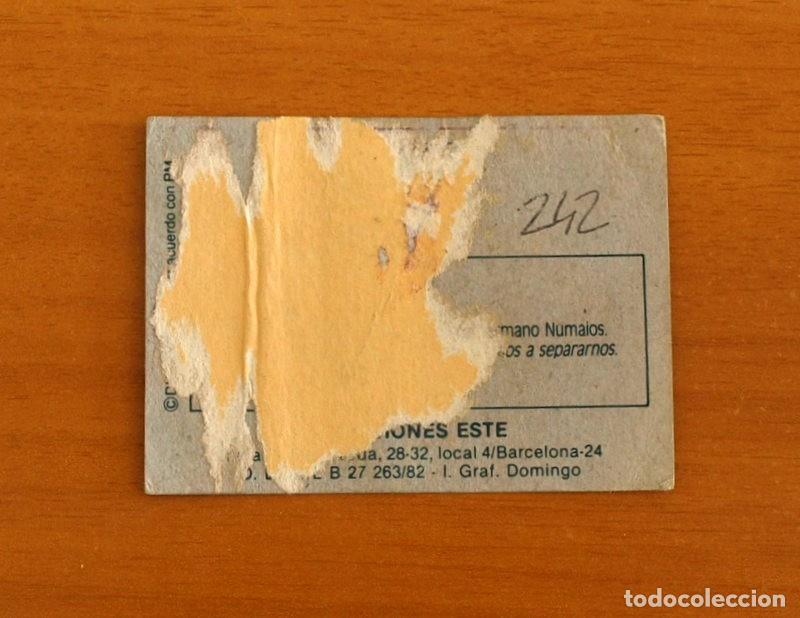 Coleccionismo cromos antiguos: Ulises 31 - Cromo N&ordm; 242 - Ediciones Este A&ntilde;o 1981 - Foto 2