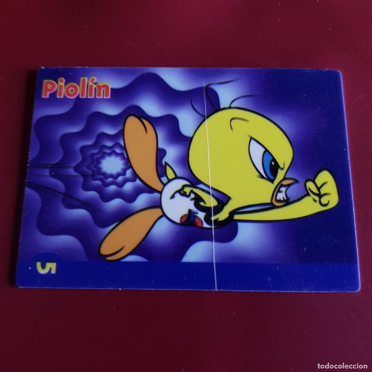 Coleccionismo cromos antiguos: DANONE - WARNER BROSS - SPACE JAM - 1996 - 5 PIOLIN - Foto 1