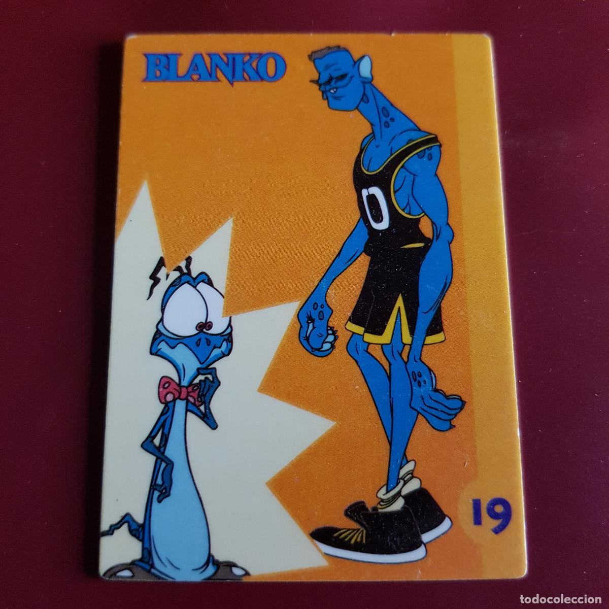 Coleccionismo cromos antiguos: DANONE - WARNER BROSS - SPACE JAM - 1996 - 19 BLANKO - Foto 1