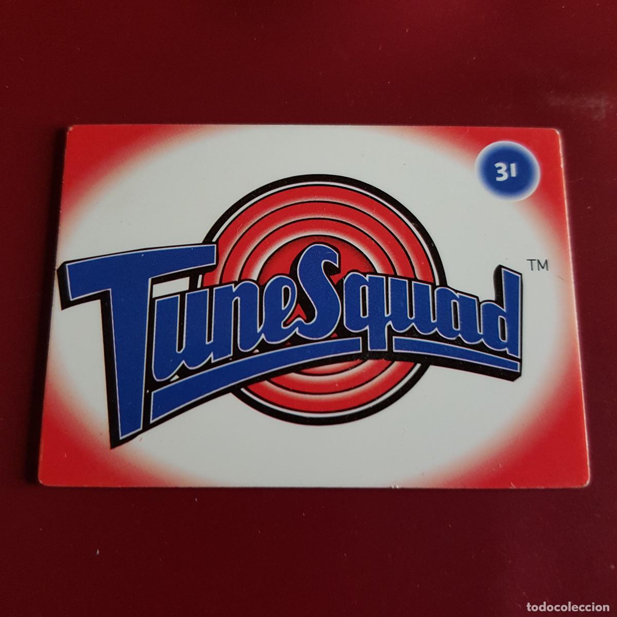 Coleccionismo cromos antiguos: DANONE - WARNER BROSS - SPACE JAM - 1996 - 31 TUNE SQUAD - Foto 1