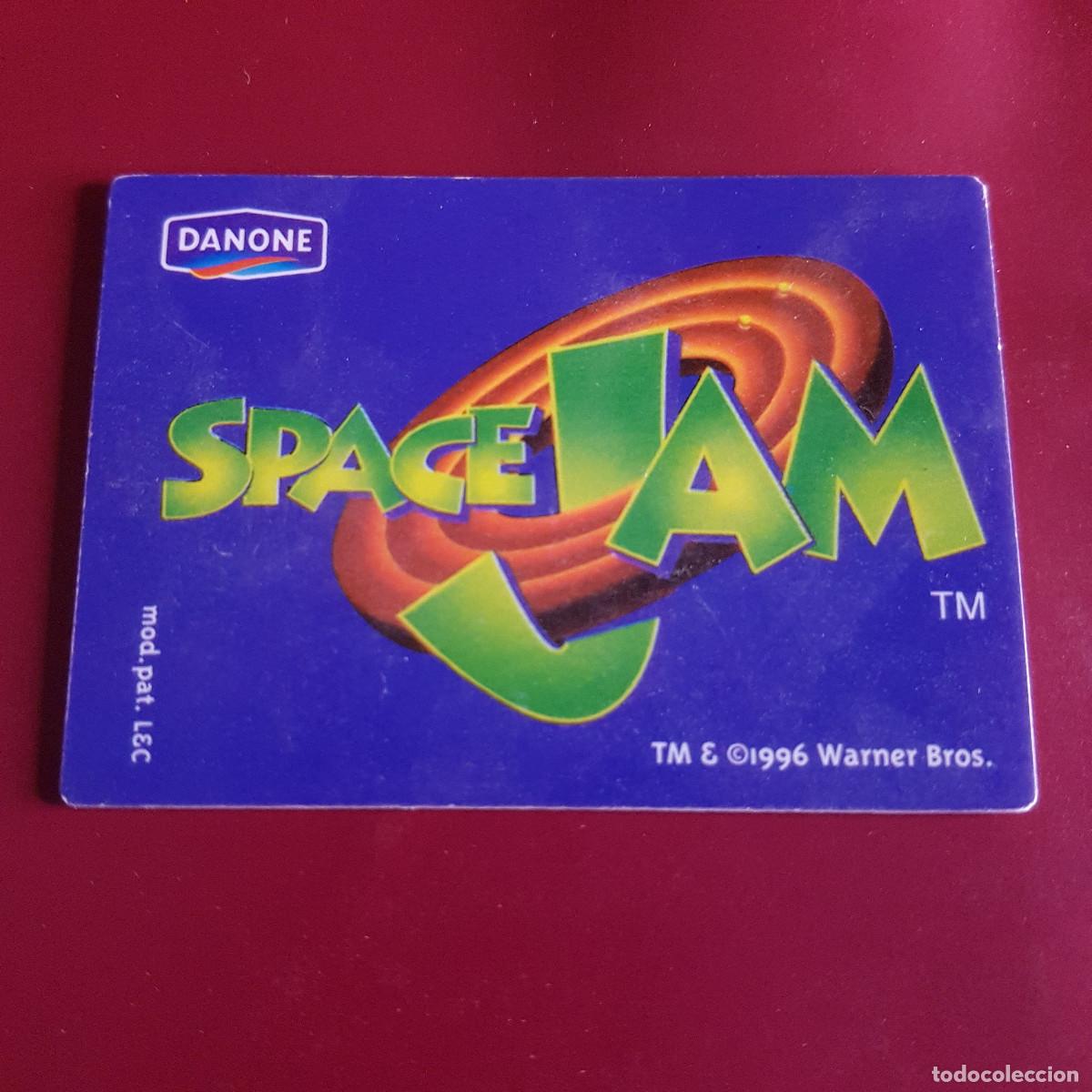 Coleccionismo cromos antiguos: DANONE - WARNER BROSS - SPACE JAM - 1996 - 31 TUNE SQUAD - Foto 2