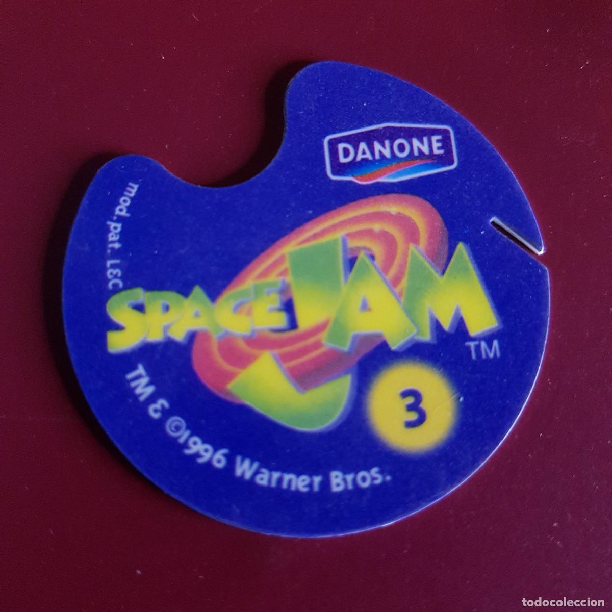 Coleccionismo cromos antiguos: DANONE - WARNER BROSS - SPACE JAM - 1996 - TAZO 3 - Foto 2