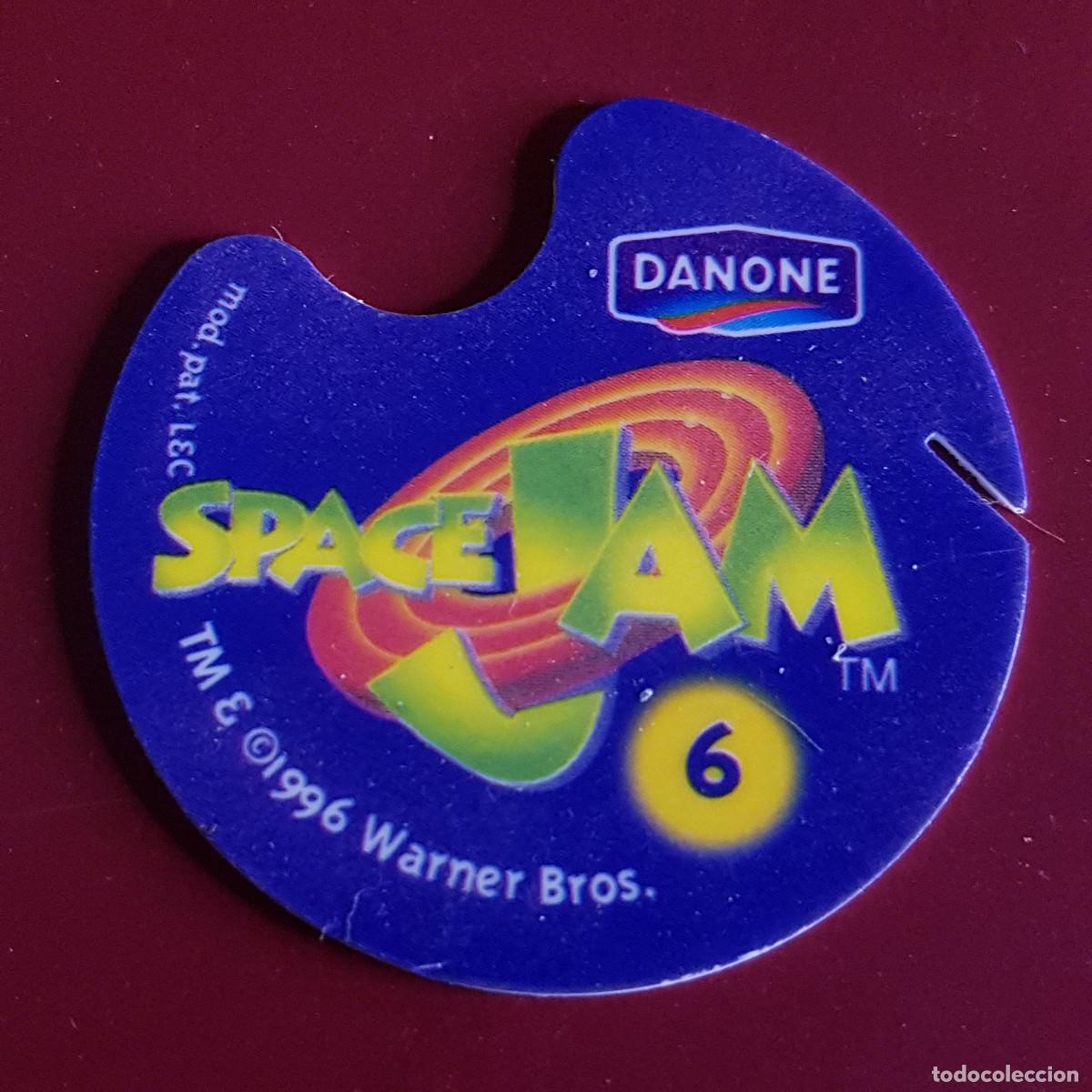 Coleccionismo cromos antiguos: DANONE - WARNER BROSS - SPACE JAM - 1996 - TAZO 6 - Foto 2