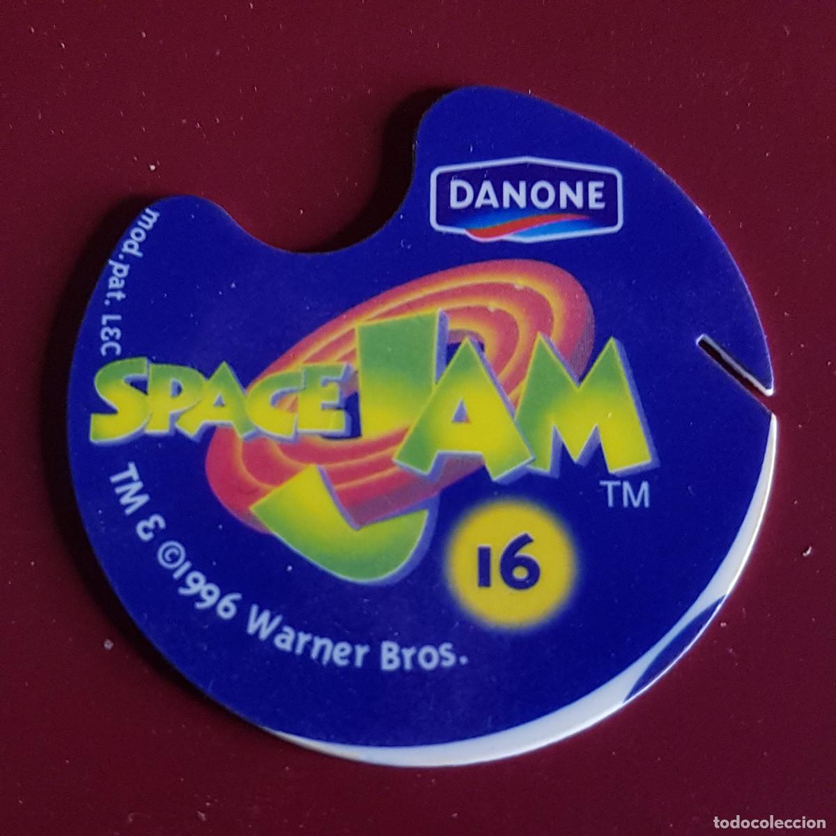 Coleccionismo cromos antiguos: DANONE - WARNER BROSS - SPACE JAM - 1996 - TAZO 16 - Foto 2