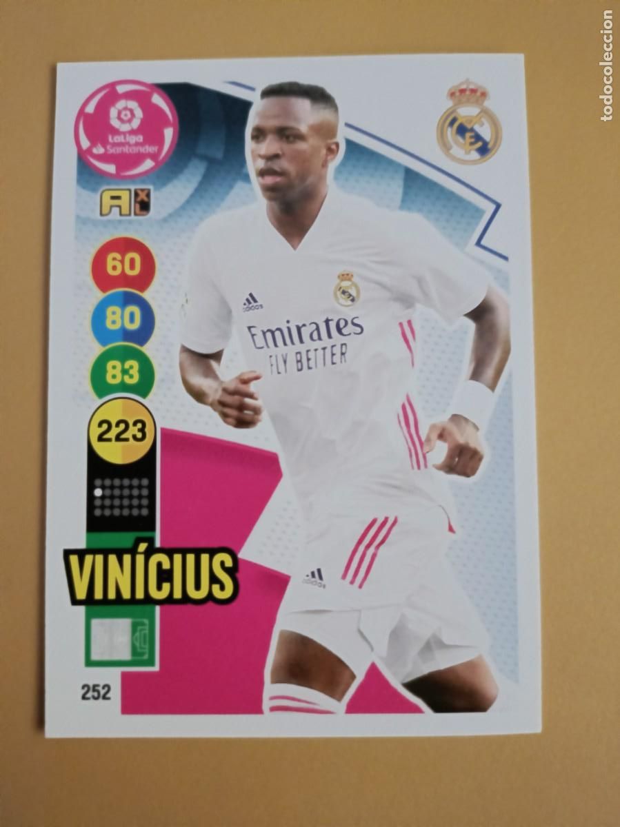 Coleccionismo cromos antiguos: vinicius adrenalyn 20 21 - Foto 1