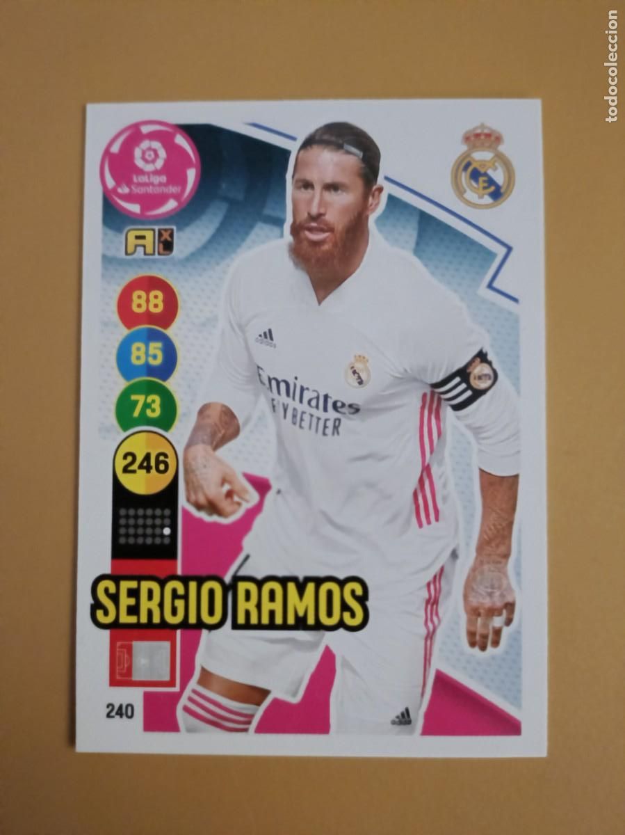 Coleccionismo cromos antiguos: sergio ramos adrenalyn 20 21 - Foto 1