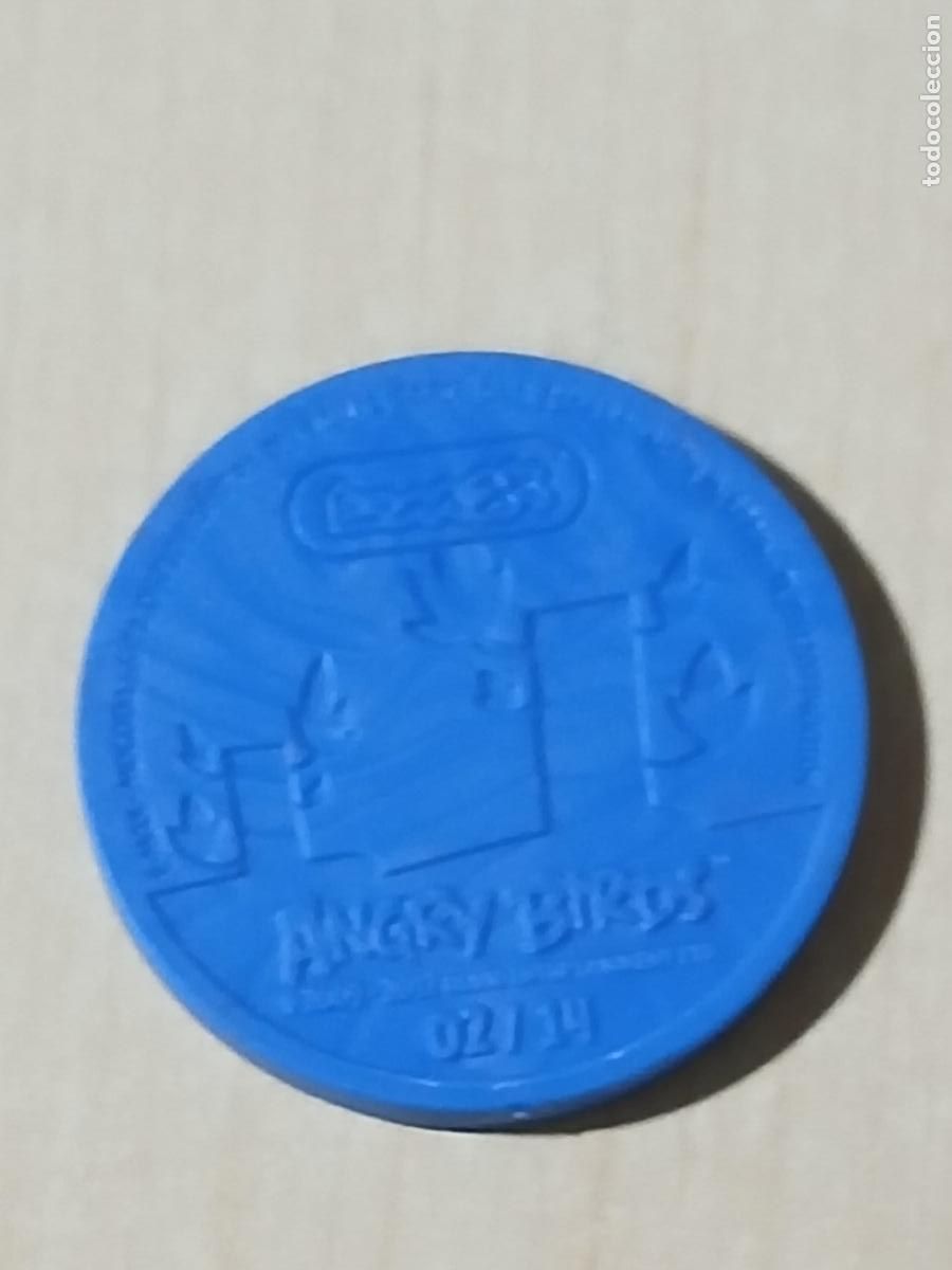 Coleccionismo cromos antiguos: TAZO SLAMMERS 2 - E-MAX ANGRY BIRDS POGS - 2012 - - Foto 2