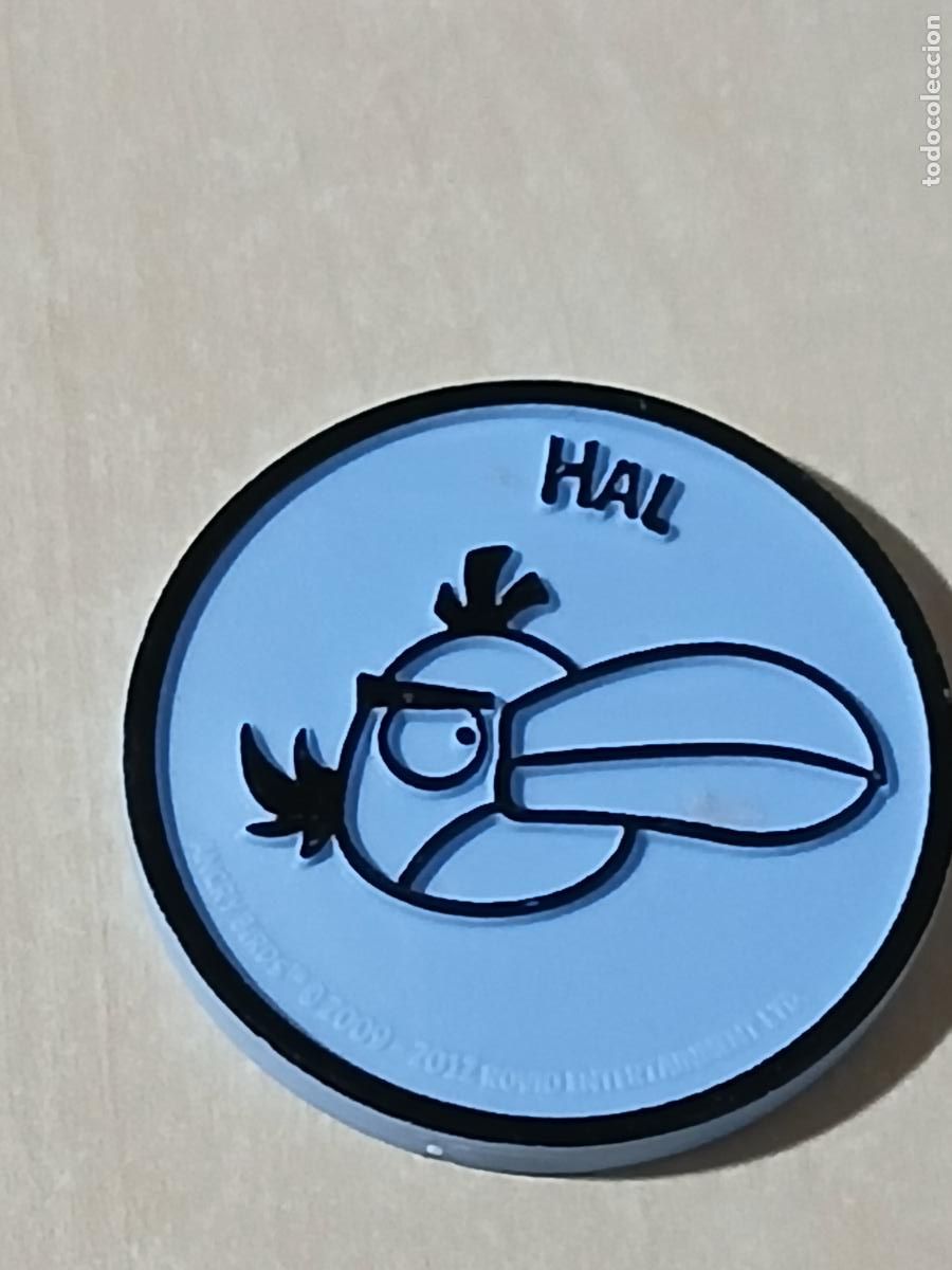Coleccionismo cromos antiguos: TAZO SLAMMERS 4 - E-MAX ANGRY BIRDS POGS - 2012 - - Foto 1