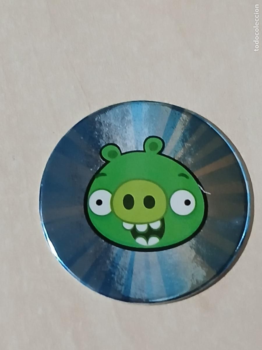 Coleccionismo cromos antiguos: TAZO N&ordm; 144 - E-MAX ANGRY BIRDS POGS - 2012 - Foto 1