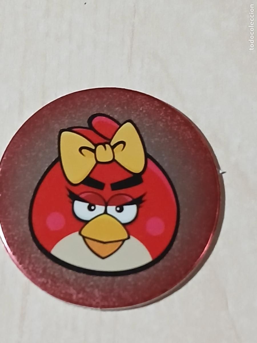 Coleccionismo cromos antiguos: TAZO N&ordm; 143 - E-MAX ANGRY BIRDS POGS - 2012 - Foto 1