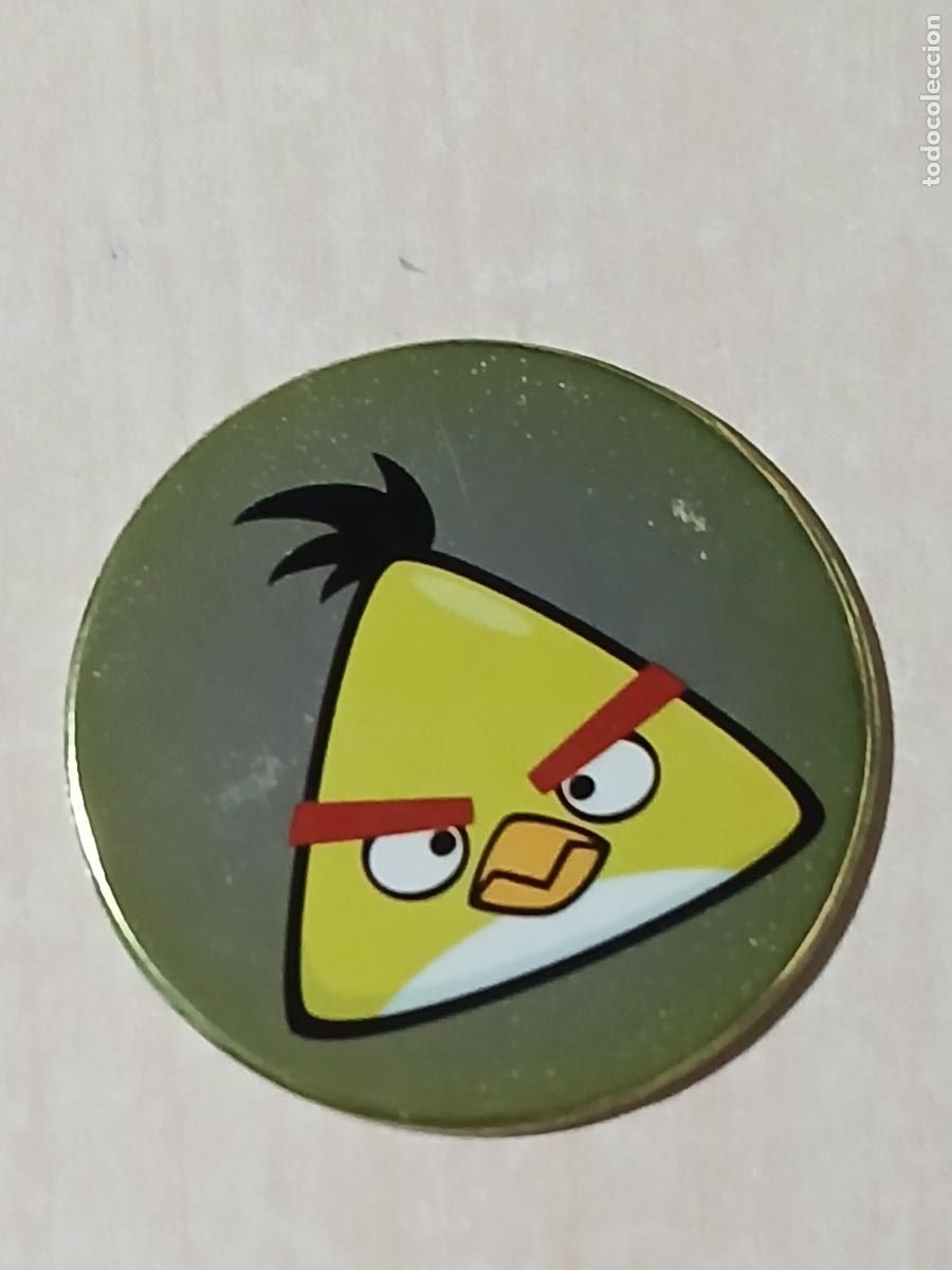Coleccionismo cromos antiguos: TAZO N&ordm; 133 - E-MAX ANGRY BIRDS POGS - 2012 - Foto 1