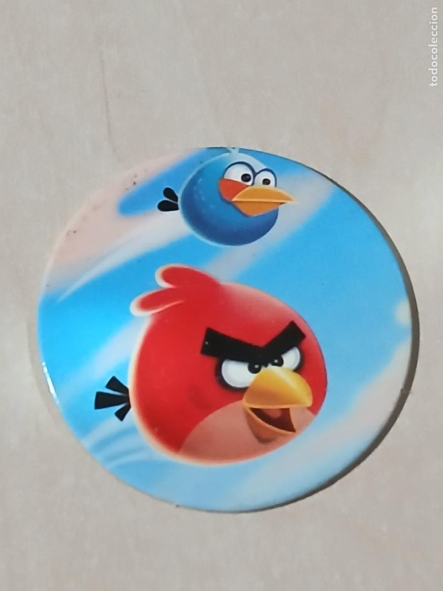 Coleccionismo cromos antiguos: TAZO N&ordm; 121 - E-MAX ANGRY BIRDS POGS - 2012 - Foto 1